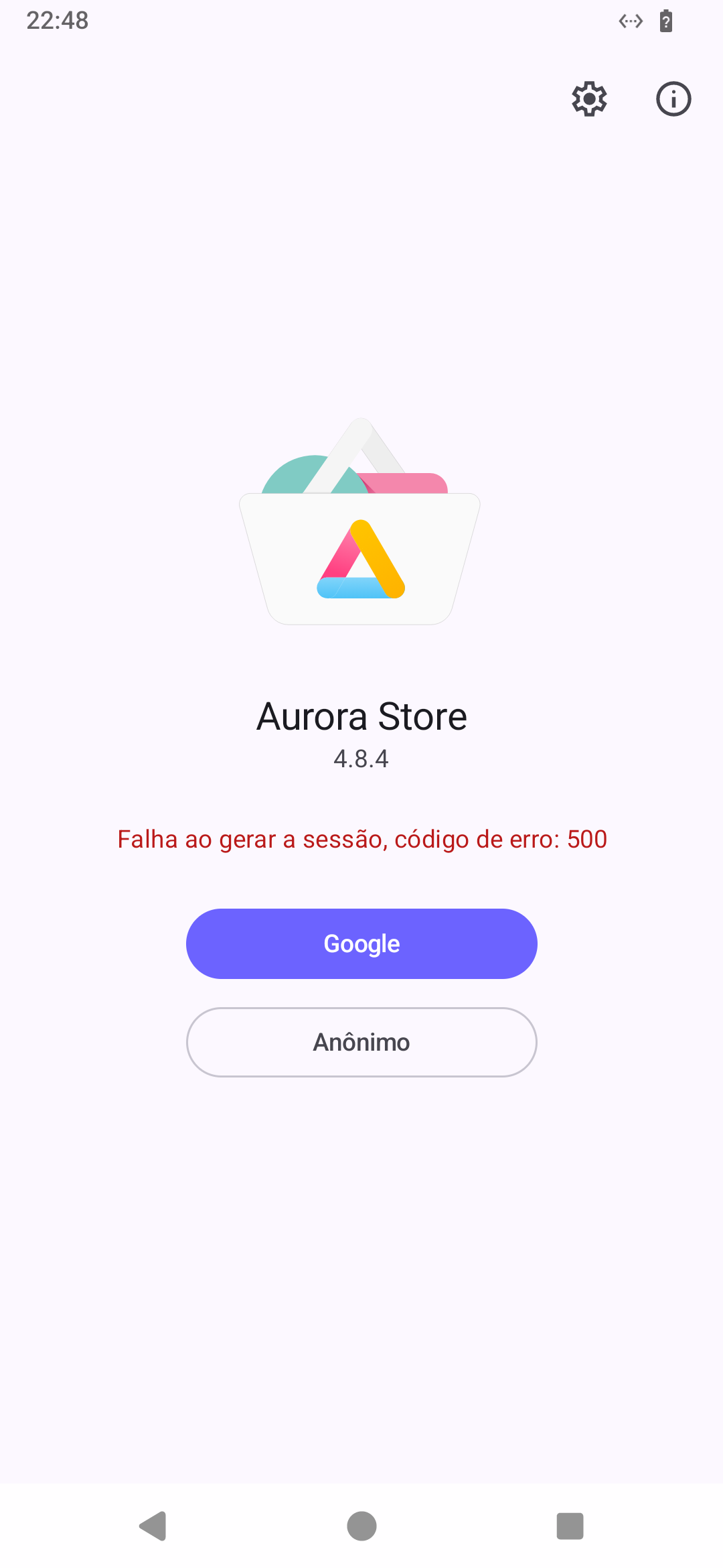 Tela Android